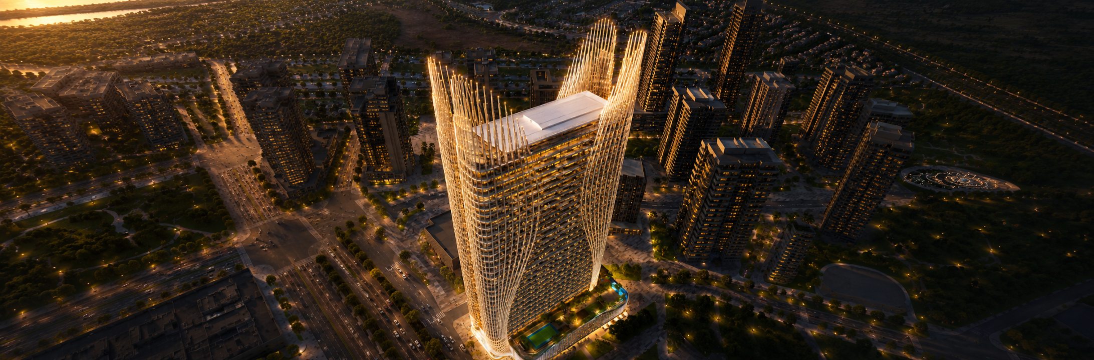Skyhall Binghatti in Dubai Silicon Oasis